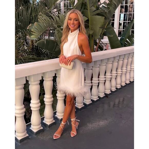 Amanda Uprichard Lunaria Dress Ivory - Picture 4 of 12